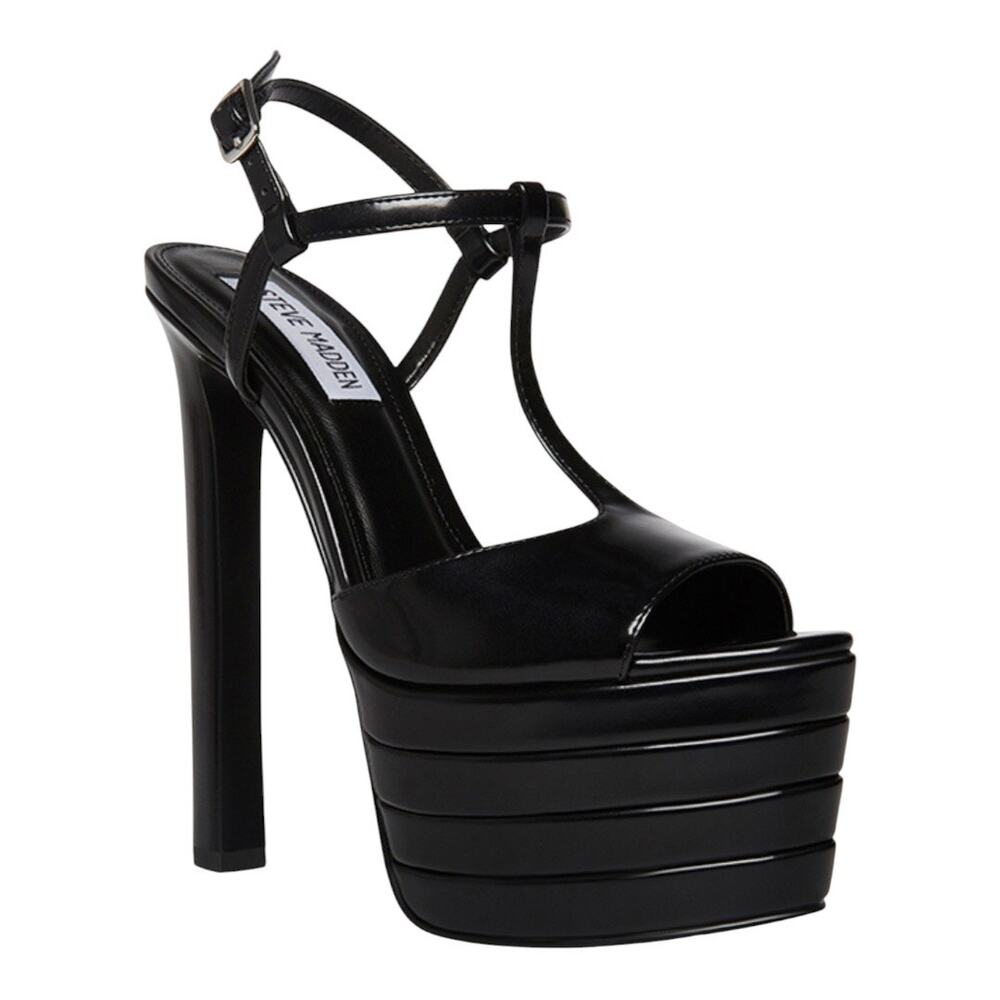 Steve Madden Lola Platform Heels 7 Black